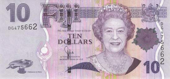 Fiji 10 dollar 2011 p.111b